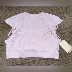 SHEIN workout top NWT lavender size large